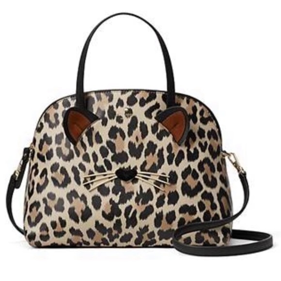 kate spade Handbags - Kate Spade
RUN WILD LEOPARD PRINT LOTTIE SATCHEL